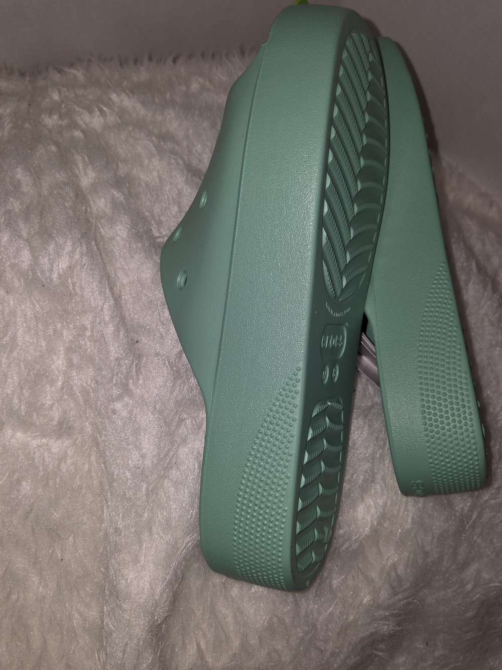 CROCS Classic Slide Sandals - Seafoam - Picture 5 of 7